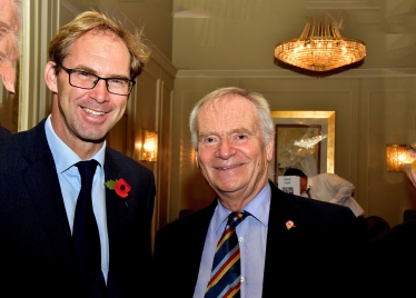Tobias and our guest, Lord Jeffrey Archer 